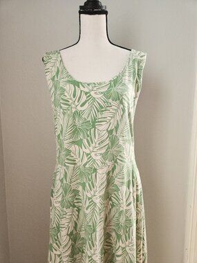 Pact Open Back Maxi Dress Womens Size XL